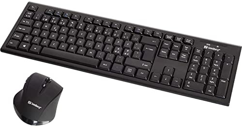 Sandberg Wireless Office DesktopSet Nor Tastatur