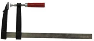 Toolland Klemme, 250 x 50 mm, 260 g, ergonomischer Griff, rot