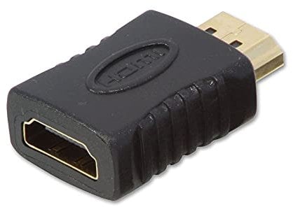 LINDY 41232 - Adaptador HDMI macho a hembra, negro