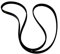 Courroie 1228 j5 australe 3 stv1135 lave linge vedette vlt7157