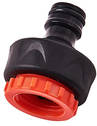 Amtech Tap Adaptor and Reducer, Converts 1/2 to 3/4 BSP, Quick Screw-On Fit, Compatible with Leading Brands, for Hoses and Pressure Washers