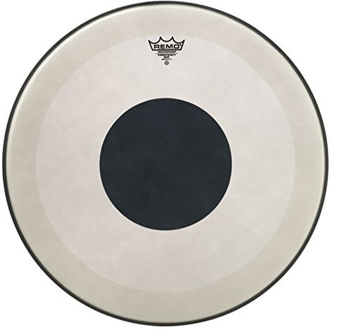 Remo Powerstrok 3 Coated Bass Schlagzeugfell Drum Head with Black Dot 18 P3-1118-10