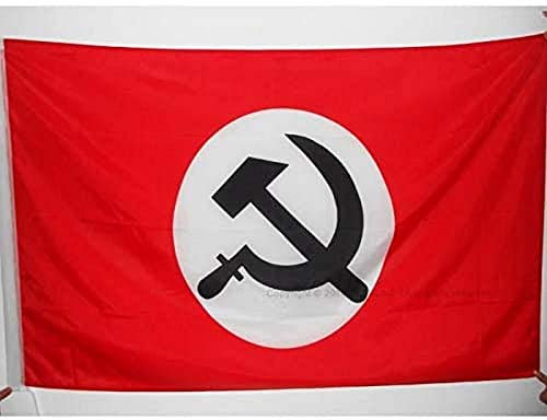 AZ FLAG Bandiera URSS Partito NAZIONAL BOLSCEVICO 150x90cm - Bandiera NAZIONALBOLSCEVISMO 90 x 150 cm Foro per Asta