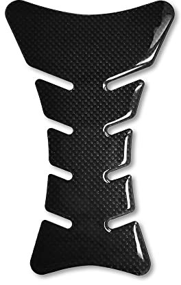 4R Quattroerre.it 1879 Pegatina para el Depósito de la Moto Sport, Carbon, 200 x 130 mm, Carbono