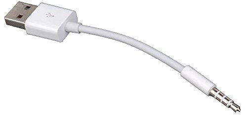 REY Cable Adaptador Jack 3.5 mm a USB 2.0 para Móvil, Mp3, Mp4...