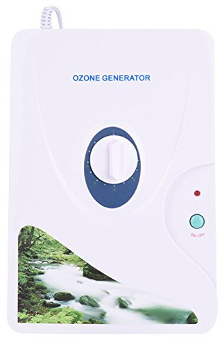 Yosoo 600 Mg/H De Agua Dulce Hidroponía Carne Verduras Máquinas De Desintoxicación Generador De Ozono Digital De Ozono De La Fruta (Rueda-Timer - 1-60 Min)(3189A)