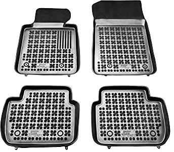 MTM Gummimatten für BMW 3er (E46) Limusine 1998-08.2005 Passform, Fussmatten mit hohem Rand 5 cm, cod. 3D 5257