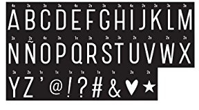 A Little Lovely Company 432112 – Buchstaben und Symbole