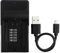 VW-VBK180 USB Caricatore per Panasonic HDC-HS60, HDC-HS80, HDC-SD40, HDC-SD60, HDC-SD80, HDC-SD90, HDC-TM40, HDC-TM60, HDC-TM80, HDC-TM90, SDR-H100, SDR-H85, SDR-S50, SDR-T50 Fotocamera e Altro