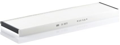 MANN-FILTER, CU 5673 Cabin Air Filter | For Trucks & Buses, Dust and Pollen Filtration, Improved Air Quality, Interior Air Protection, True OE Engineering