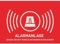 ABUS Warnaufkleber Alarm AU1322, 148 x 105 mm, 191275