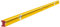 Stabila Wasserwaage Type R 300, 244 cm, verwindungssteifes Alu-R-Profil, 1 Horizontal-Libelle, 2 Vertikal-Libellen, stoßdämpfende Endkappen, integrierte Rutsch-Stopper, Made in Germany, Gelb