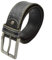 flevado Unisex Büffelledergürtel 4 cm Breit schwarz Hand Made Supreme Design (120 BW)