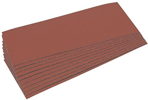 Draper 59107 Aluminium Oxide Sanding Sheet, 280mm x 115mm, Blue, Pack of 10