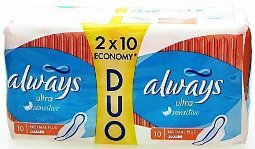 Always Ultra Sensitive Sparpack, 2 x 10 Stück