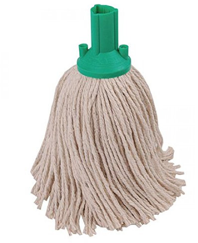 EXEL PYGN2510L Mop Head, 250 g, Green (Pack of 10)