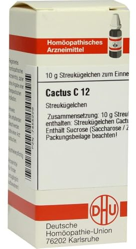 DHU Cactus C12 Streukügelchen, 10 g Globuli