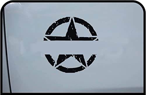 Autocollants toile pour logo de porte de voiture (Blanc mat)