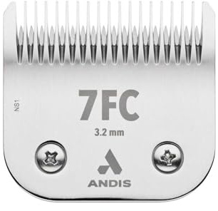 Andis - UltraEdge steel blade | Delivers Clean, Even Cuts at 1/8 Across All Coat Types, Long-Lasting Sharp Edge for Pet Grooming, Quick Blade Changes