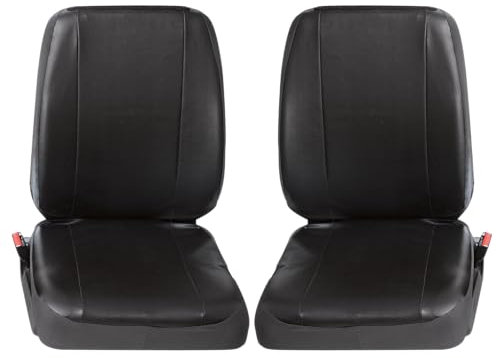 PETEX Auto Transporter Sitzbezüge für Zwei Einzelsitze (vorne) 2-teilig - Profi 4 in schwarz