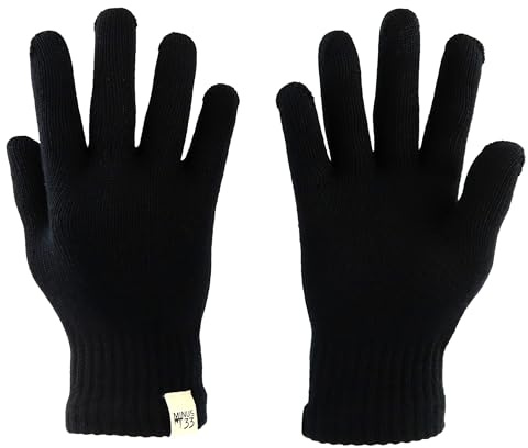 Merino Wool Glove Liner - Warm Base Layer - Ski Liner Glove - 3 Season Wear - Multiple Colors and Sizes