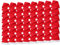 Alsino Weihnachtsmützen 48 Stück (wm-32) ∙ Nikolausmützen für Erwachsene und Kinder ∙ 30 x 40 cm ∙ Reissfest und Dehnbar ∙ Passend für jeden Kopf