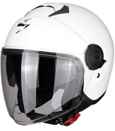 Scorpion 83-100-05 Motorradhelm, Weiß
