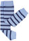 Hoppediz Stu-bla Baby-Stulpen aus Bio-Baumwolle, blau