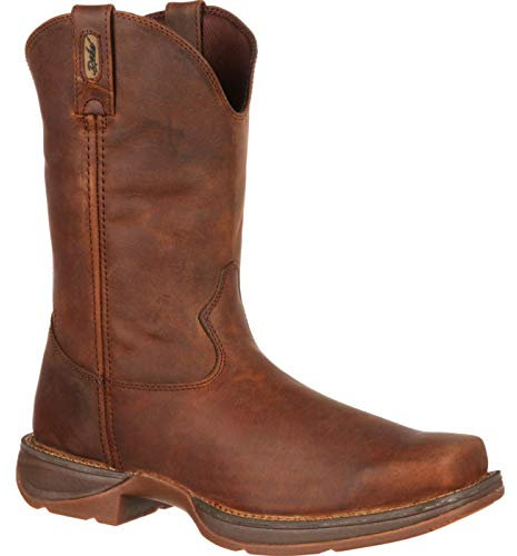Rebel by Durango DB5444 Marrone Pull-On Western-Stivali stile Cowboy Men's, Marrone (marrone), 43 EU M