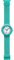 Hip Hop Orologio Analogico Quarzo Donna con Cinturino in Silicone HWU0168