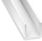 CQFD U PVC Blanc 10 x 18 x 10 x 1 mm int.16 1 m