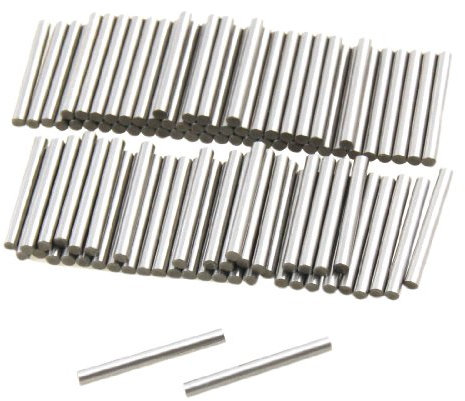 sourcing map 100 Stück Edelstahl 1,8 mm x 15,8 mm Spannstifte Befestigen Elements de