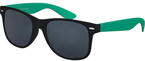 Balinco – Sonnenbrille Damen & Herren UV400 CAT 3 CE – Klassische Sonnenbrillen mit Federscharnier – Verspiegelte, braune, Klarglas & Smoke-Gläser – Sunglasses 100% UVA/UVB Schutz – Diverse Farben