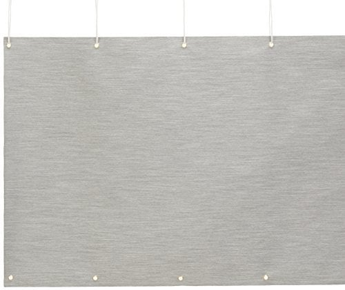Angerer Freizeitmöbel GmbH Balkonbespannung Style 75 cm (Hellgrau, Länge: 6 Meter)