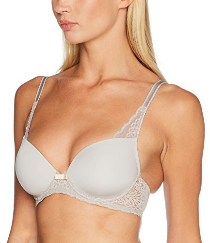 Triumph Damen Amourette Spotlight WHP X Schalen BH mit Bügel, Grey Combination, 85B
