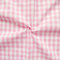 Stoffkontor 100% Baumwollstoff Stoff Züchen Vichy Karo groß - Öko-Tex Standard 100 - Meterware, Rosa-Weiss - zum Nähen von Bekleidung, Vorhängen, Bettwäsche, Dekorationen UVM.