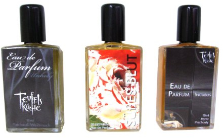 Original Teufelsküche Patchouli Sparpaket 3er Tupfduft-Set: Unholy, Incubus & Süßes Blut (je 10 ml) #.155