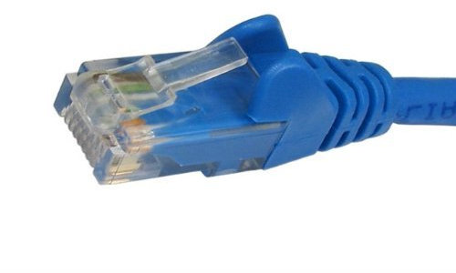 World of Data 20m BLUE CAT5E (enhanced) Network Cable - Ethernet - LAN - Patch - Internet - Broadband - Router - Hub - Modem -10/100