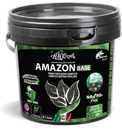 Haquoss Amazon Base Sabbia Acquario, 5lt/7Kg