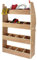 Van Racking Unit Tool Storage Ply Toolbox Shelves Shelving Rack Organiser Removable Dividers Driver & Passenger Side 4 Shelves 16 Compartments 12mm Thick Plywood 116 x 67.5 x 28.5cm FREE Fixings