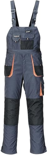 Terratrend Job 3229-27-6310 Größe 27 Herren Latzhose dunkelgrau/schwarz
