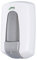 Jofel - Dosificador de Jabón Líquido para Pared, Recargable Capacidad 0.9L, Antibacteriano, Dispensador Jabón Baño Rellenable, Válvula Anticorrosión y Antigoteo, Carcasa ABS, Aitana AC70700, Blanco