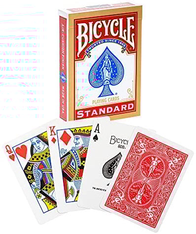 Bicycle, 1033762, Baraja Poker standard, Naipes Heraclio Fournier, Colores surtidos, a partir de 10 años
