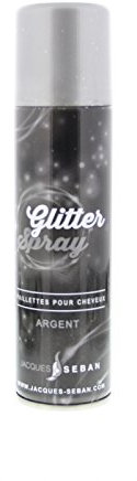 Jacques Seban Laque Glitter Spray Argent 125ml
