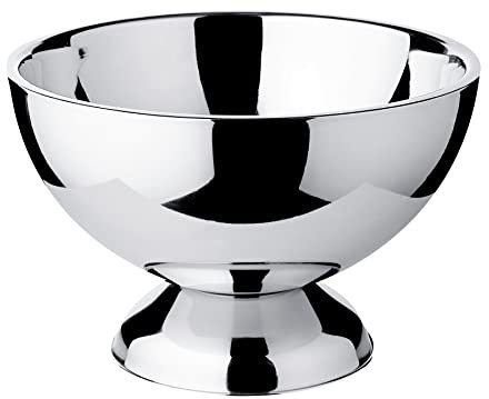 EDZARD Refroidisseur de champagne 8 litres, Refroidisseur de bouteilles Cadiz, diamètre 32 cm, double paroi pour une meilleure isolation