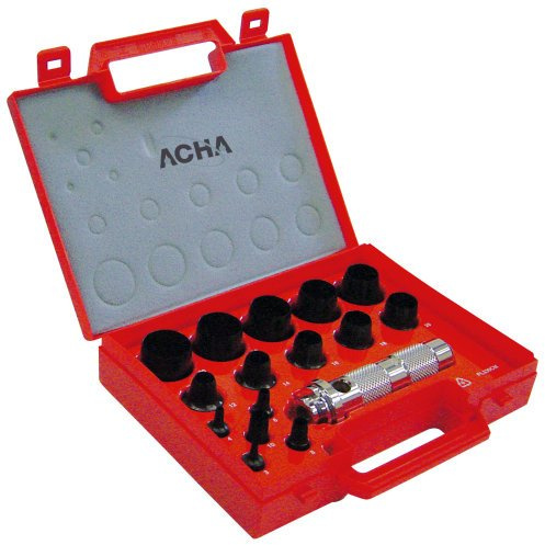 Acha 44952 - Estuche. juego sacabocados de bocas intercambiables