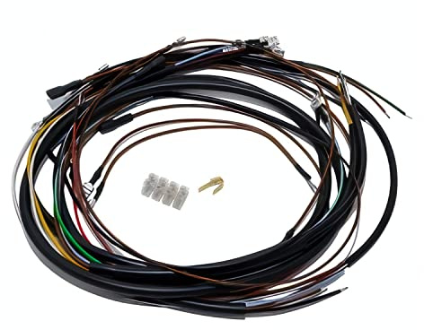 Kabelbaumsatz Set- Schwalbe KR51/1, 12V-VAPE - inkl. Schaltplan | Kabelquerschnitt 0,5 Quadratmillimeter, OEM Z-70, MZA 14329-A-S, Schaltplan inklusive, Kabel zur VAPE nicht enthalten