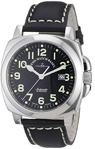 Zeno-Watch Herrenuhr - Square Pilot Automatic - 3554-a1