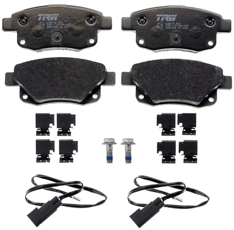 TRW GDB1725 Bremsbelagsatz 4-Teilig für Ford Transit Kasten (FA_ _) 2006-2014 Hinterachse und Andere Fahrzeuge