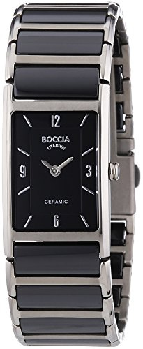 Boccia Damen-Armbanduhr XS Analog Quarz Keramik 3212-02